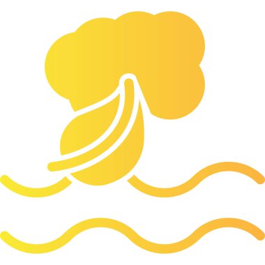 Bulut. Web simgesi basit tasarım