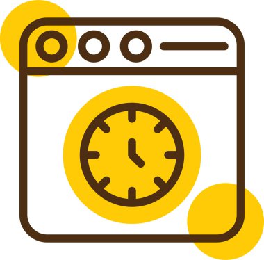 Zaman Saati. Basit tasarım