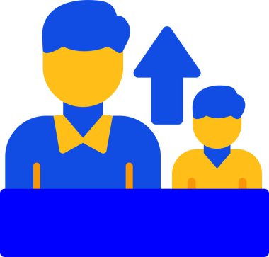 Müşteri servisi. Basit resimleme