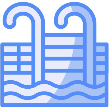 Yüzme havuzu. Basit tasarım