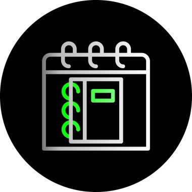 vektör takvim simgesi, vektör illüstrasyon tasarımı