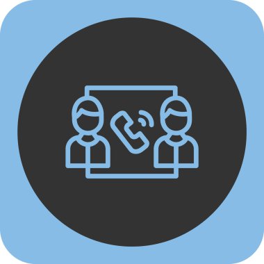 İnsan simgesinin vektör illüstrasyonu