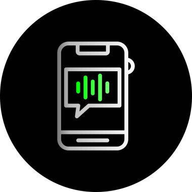 Telefon simgesi vektör illüstrasyonu