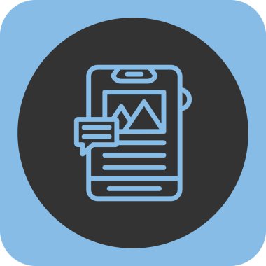 vektör çizim tasarım telefon simgesi