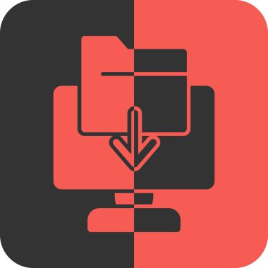 dosya dizini vektör illüstrasyonu