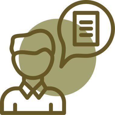 iş yönetimi simgesi, vektör illüstrasyonu