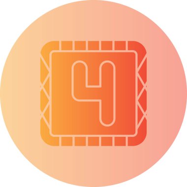 Bir kitap simgesinin vektör illüstrasyonu