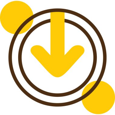 Ok. Web simgesi basit tasarım