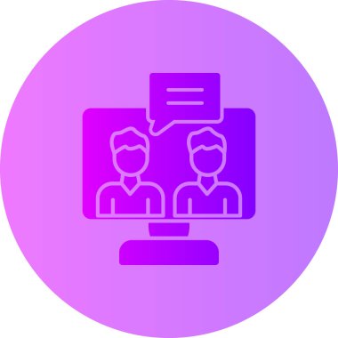 seo modern simgesinin vektör illüstrasyonu