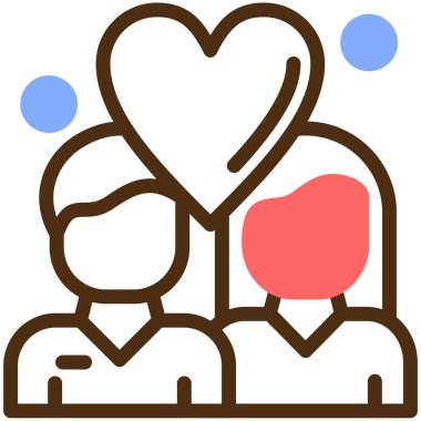 insanlar simge vektör illüstrasyonu