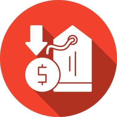 Dolar işareti vektör simgesi