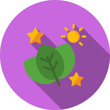 Güneş. Web simgesi basit illüstrasyon