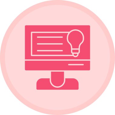 seo modern simgesinin vektör illüstrasyonu