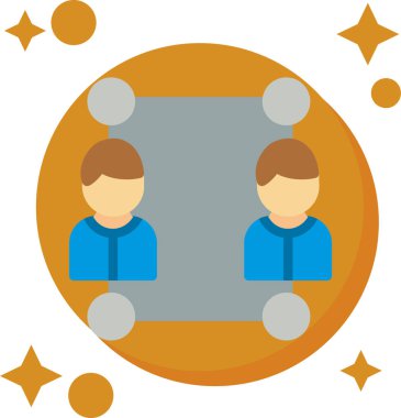 İş adamları vektör illüstrasyonu