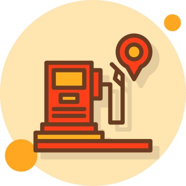 Modern bir tasarımın vektör illüstrasyonu