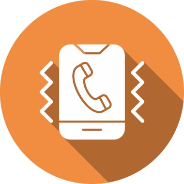 - Telefon. Web simgesi basit illüstrasyon