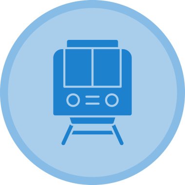 tren simgesi vektör illüstrasyonu