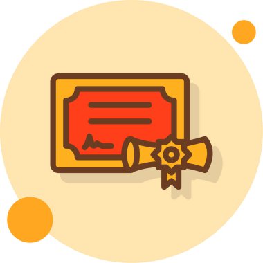 Çizgi film simgesinin vektör çizimi