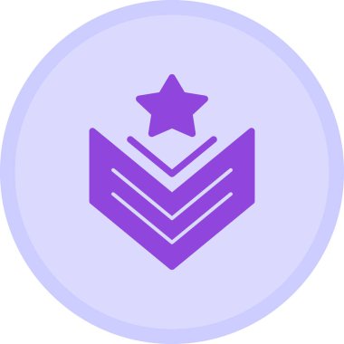 Rozet. Web simgesi basit illüstrasyon