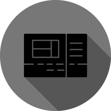 vektör tarayıcı simgesi illüstrasyonu