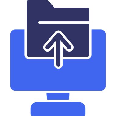 dosya dizini. Web simgesi basit illüstrasyon