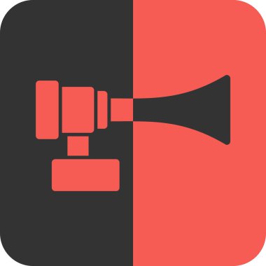 Projeniz için vektör konuşmacı simgesi