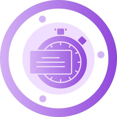 Pusula. Web simgesi basit tasarım