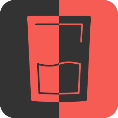 içki ikonu vektör illüstrasyonu