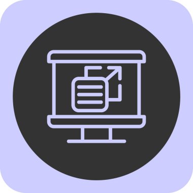 seo modern simgesinin vektör illüstrasyonu