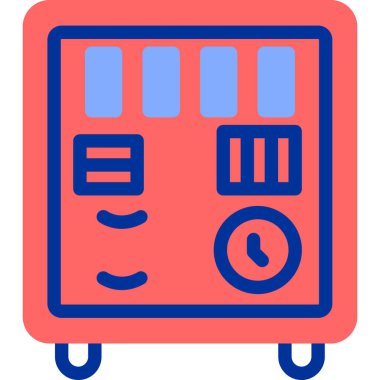 Teslimat. Web simgesi basit tasarım