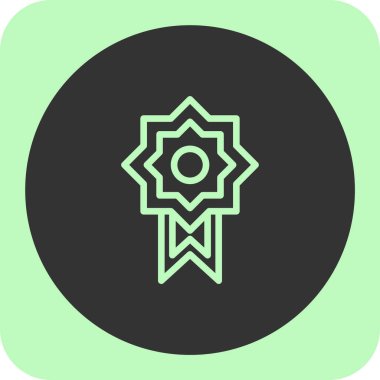 Yıldız simgesinin vektör illüstrasyonu