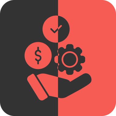 Dolar vektör simgesi tasarımı