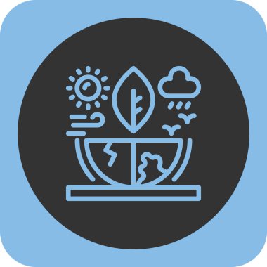 seo modern simgesinin vektör illüstrasyonu