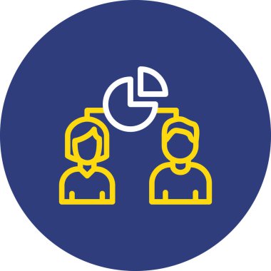 İnsan simgesinin vektör illüstrasyonu