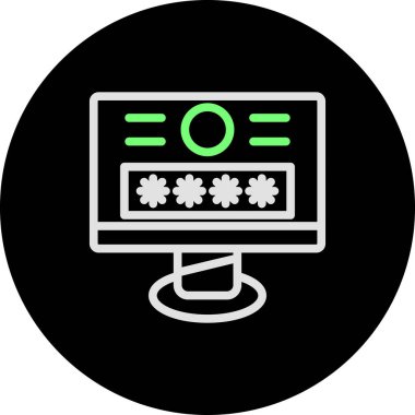 vektör sunucu illüstrasyonu