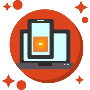 cep telefonu vektör simgesi