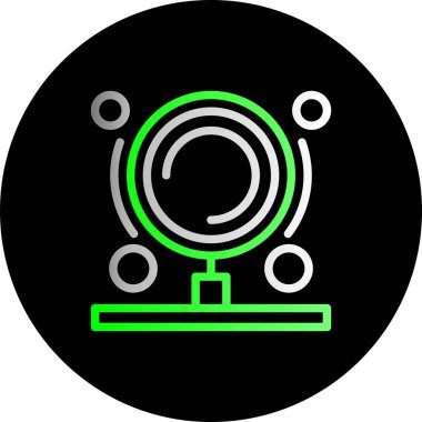 güzel uydu vektör simgesi