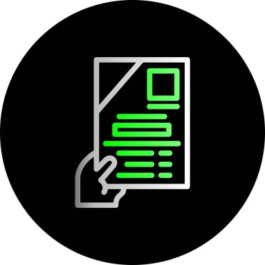 dosya vektör illüstrasyon simgesi