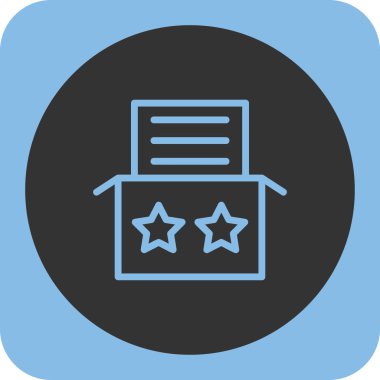 yıldız simgesi, vektör çizimi