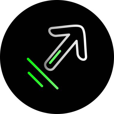 Yol işaretinin vektör illüstrasyonu