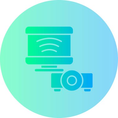 Bilgisayar. Web simgesi basit illüstrasyon