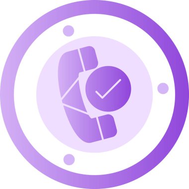 Saat simgesi, vektör illüstrasyonu