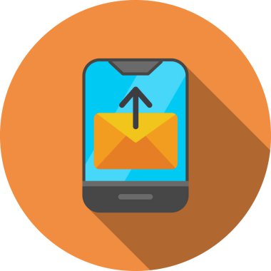 e-posta simgesi düz biçimli