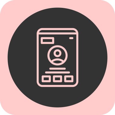 seo modern simgesinin vektör illüstrasyonu