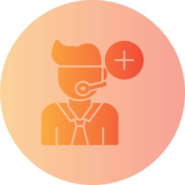 Maskeli bir adamın vektör çizimi