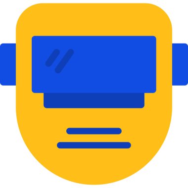 Güvenlik. Web simgesi basit illüstrasyon