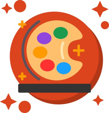 Bowling ikonu vektör illüstrasyonu