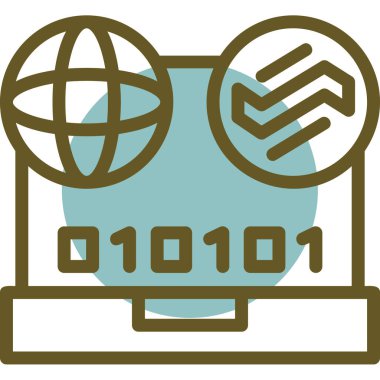 genel ağ simgesi çizimi