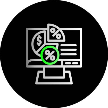 vektör dizüstü simgesi illüstrasyonu