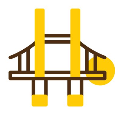 Çizgi film simgesinin vektör çizimi